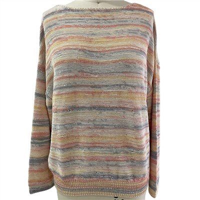 סוודר עם צווארון עגול לנשים